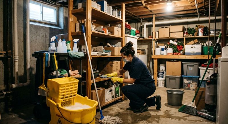 Basement Vacuuming in Bellevue, WA